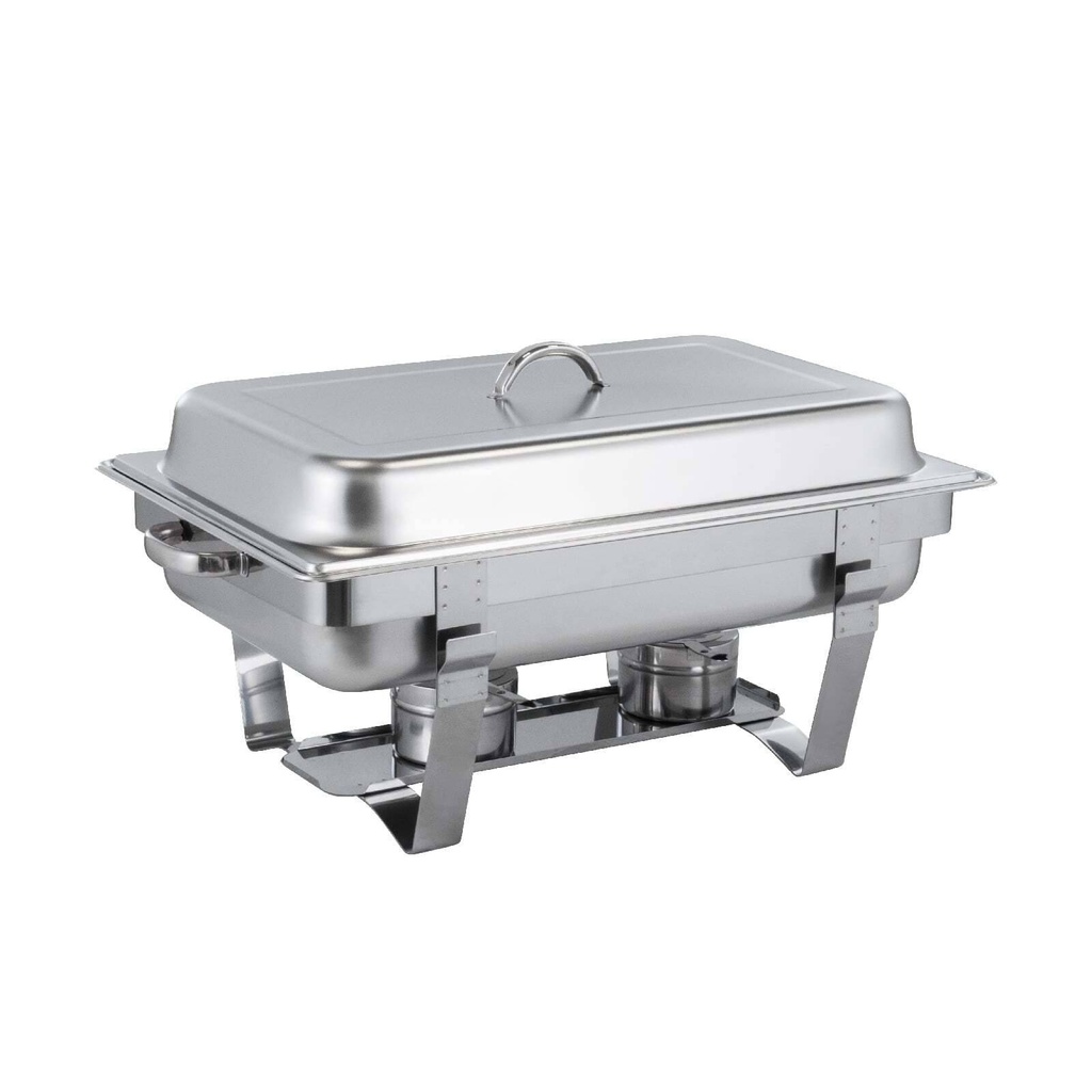 2 x Chafing Dish ECO GN 1/1 Edelstahl