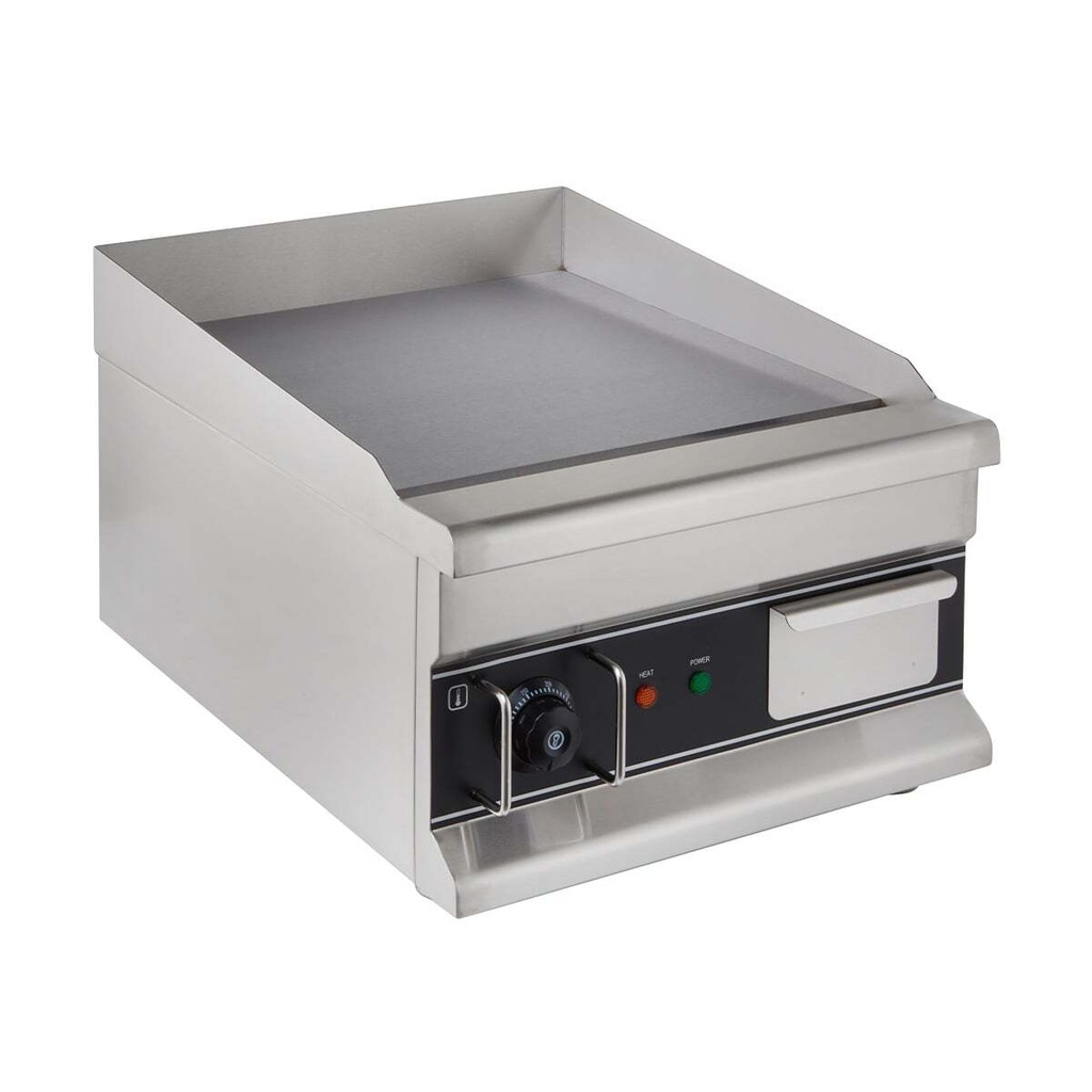 [GPE410F] Elektro-Grillplatte Eco 410x425 glatt - Tischgerät