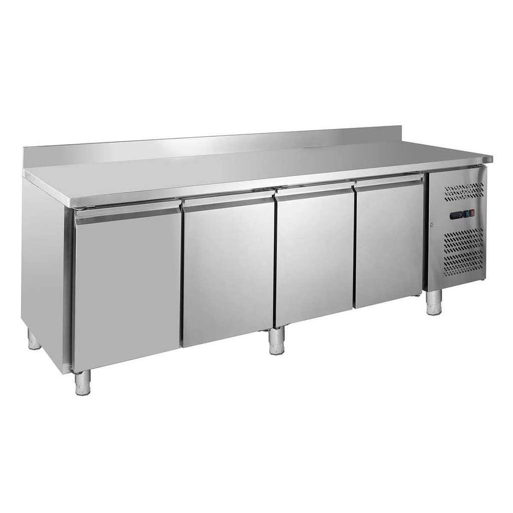 [GNH4200BT] Tiefkühltisch ECO 4/0 mit Aufkantung - GN 1/1