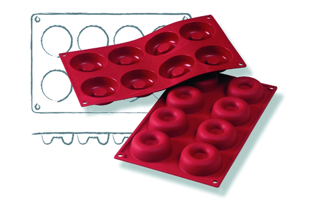 Backformen aus Silikon, 300 x 175 mm