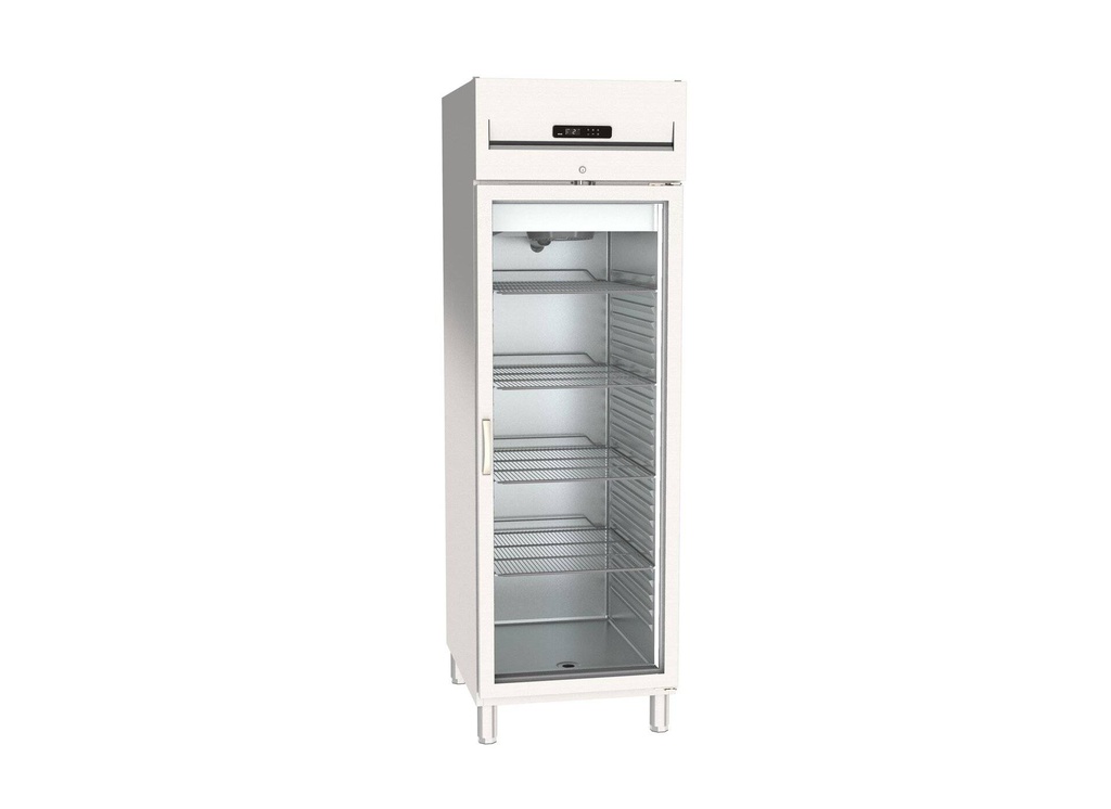 Gastro Kühlschrank Profi 700 GN 2/1 Superior mit Glastür, 610 Liter Kühlraumvolumen, Made in Europe