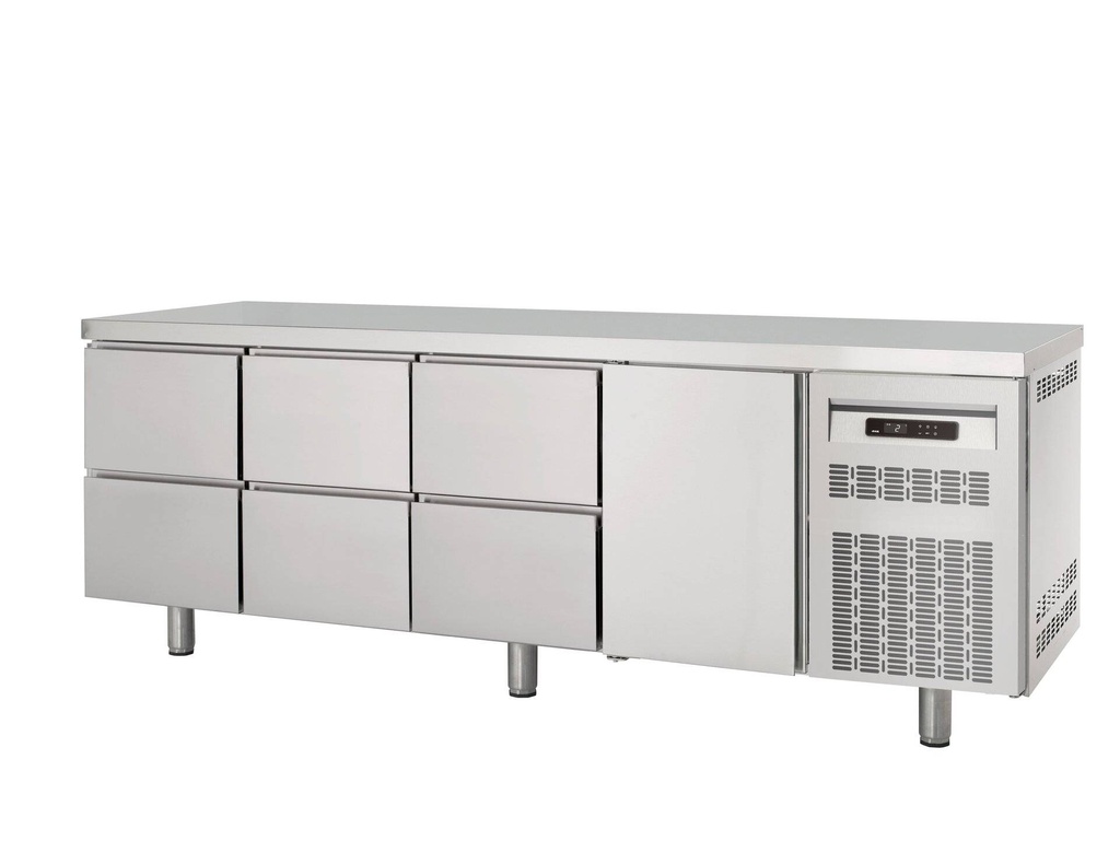 [KTN600-PROFI1/6] Kühltisch Profi 600 1/6 Superior