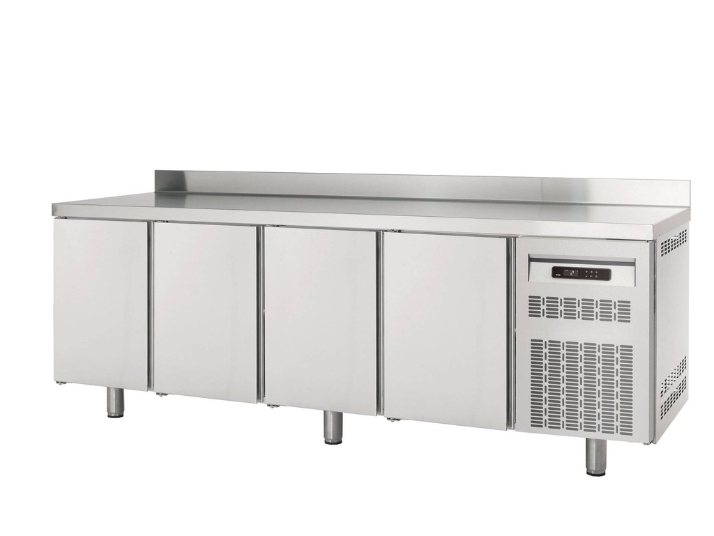 [KTN600-PROFI4/0AK] Kühltisch Profi 600 4/0 Superior mit Aufkantung