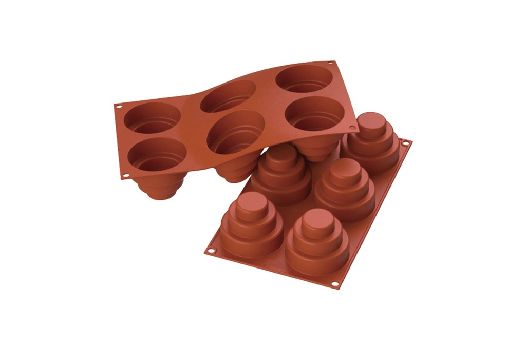 Silikonbackform - Mini-Kuchen, 300 x 175 mm