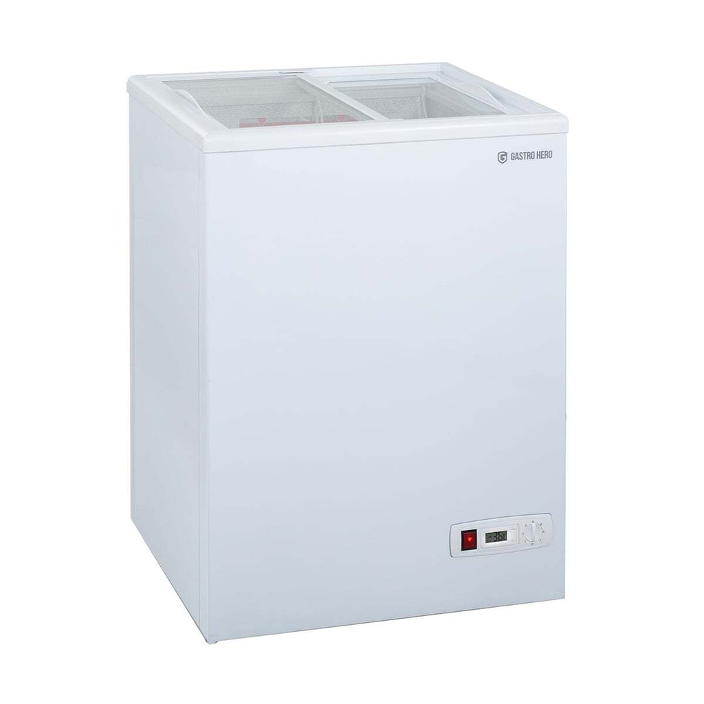 [TKTR-ECO100N] Tiefkühltruhe ECO 100 mit Glasschiebedeckel