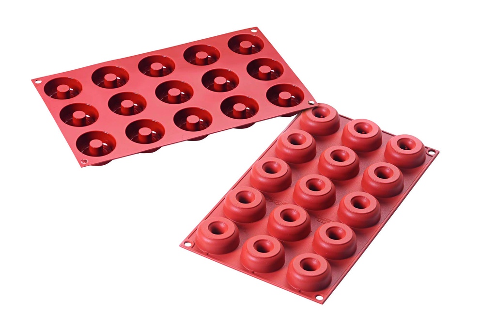 [115234] Silikon-Backform Donuts Mini, Ø 45 mm, H 18 mm