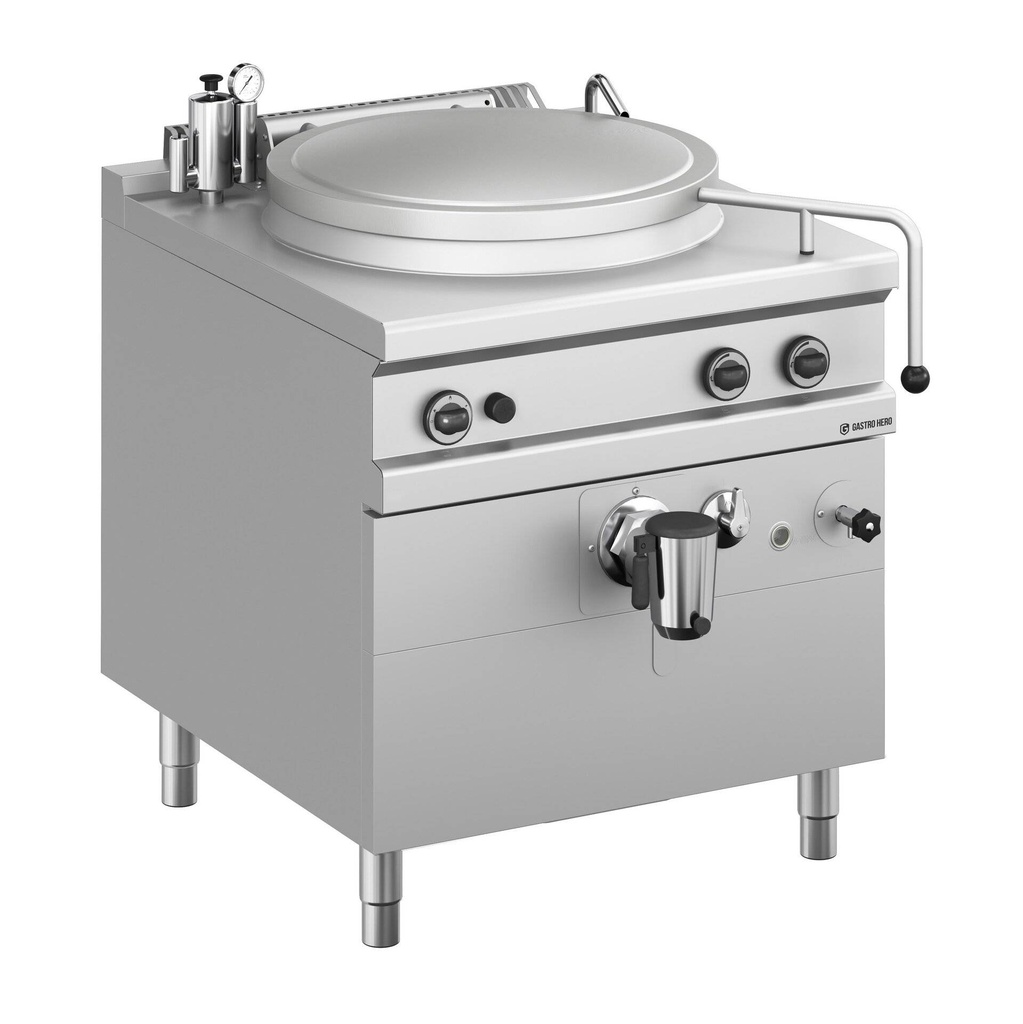 Gas-Kochkessel  Serie 900 - 100 Liter - indirekte Beheizung