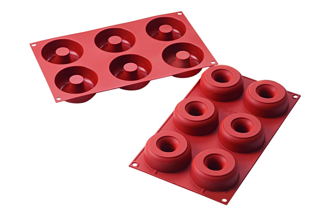 Silikon-Backform Donuts, Ø 75 mm, H 25 mm