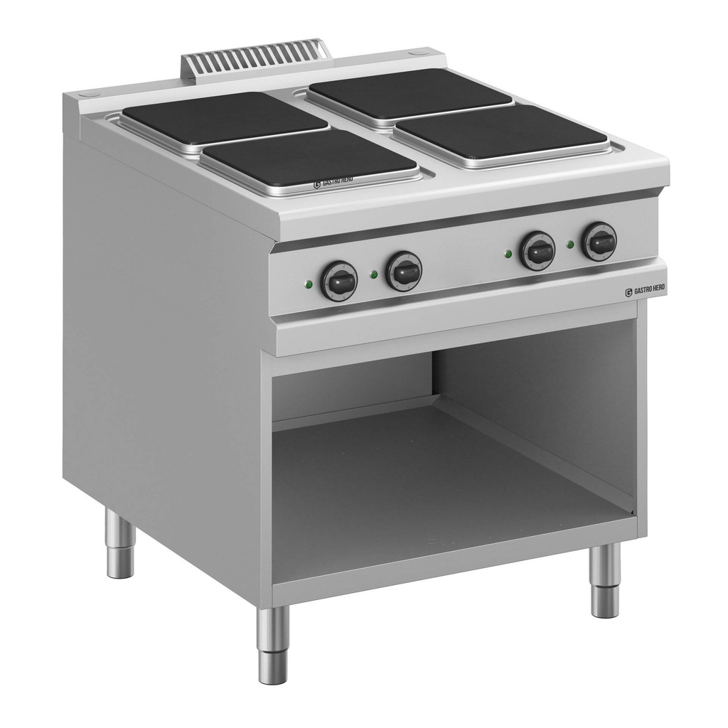 [DXMPQ98A] Elektroherd  Serie 900 - 80/90 - 4 quadratische Kochfelder - 13 kW