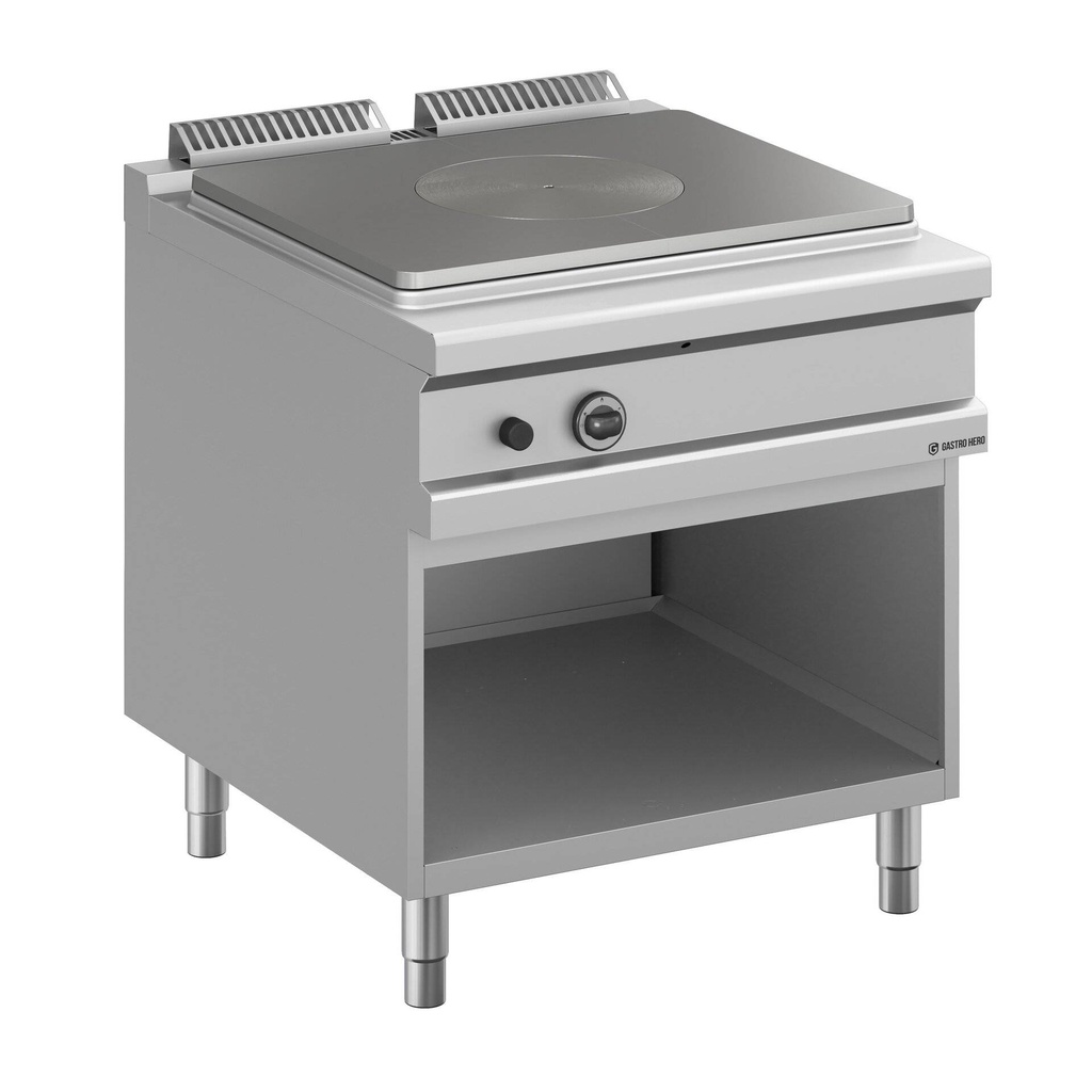 Gas-Glühplatte  Serie 900 - 80/90 mit offenem Unterbau