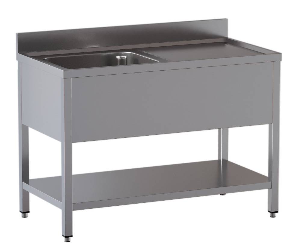 Spültisch ECO 15x7 mit 1 Becken links