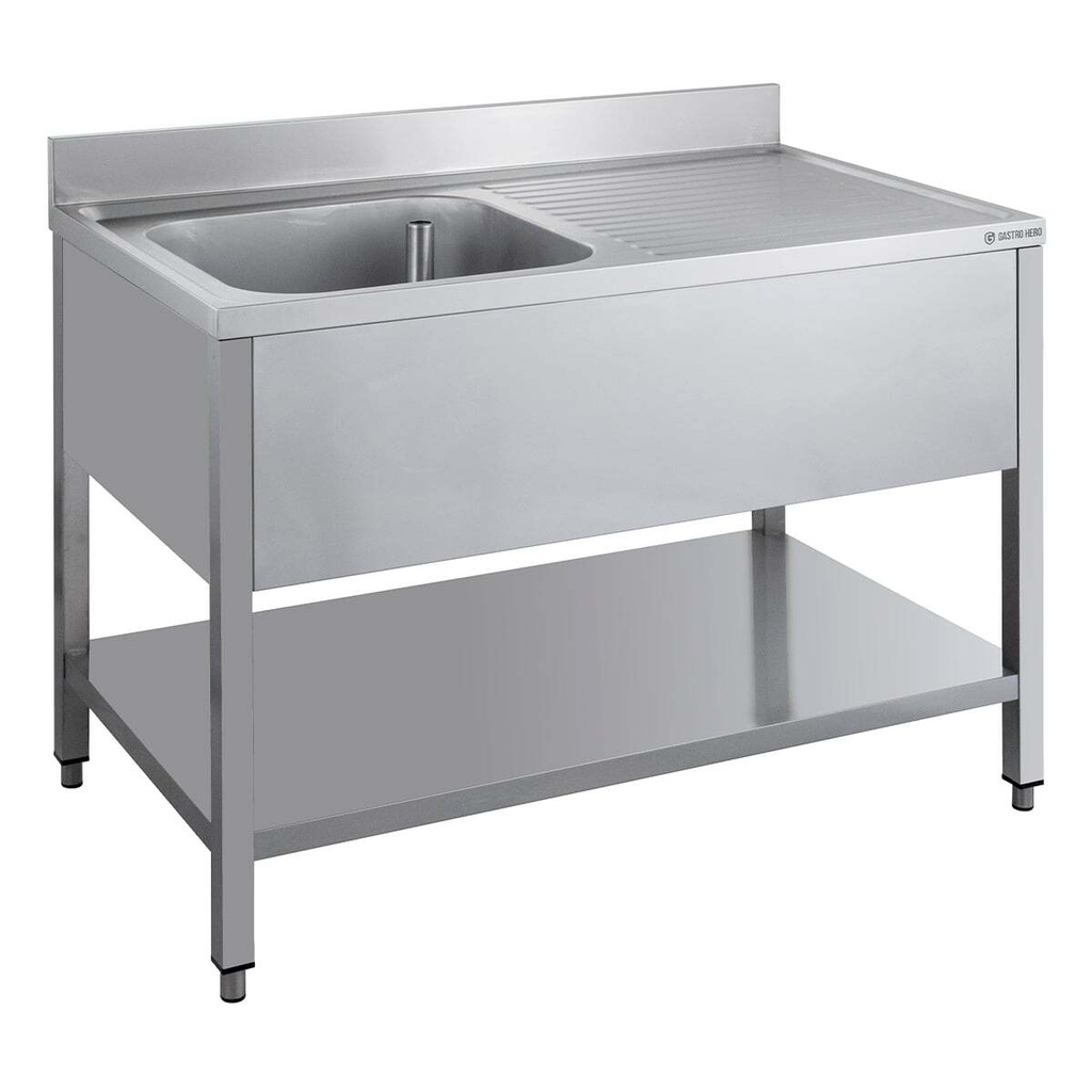 [SPT-ECO1270L] Spültisch ECO 12x7 mit 1 Becken links