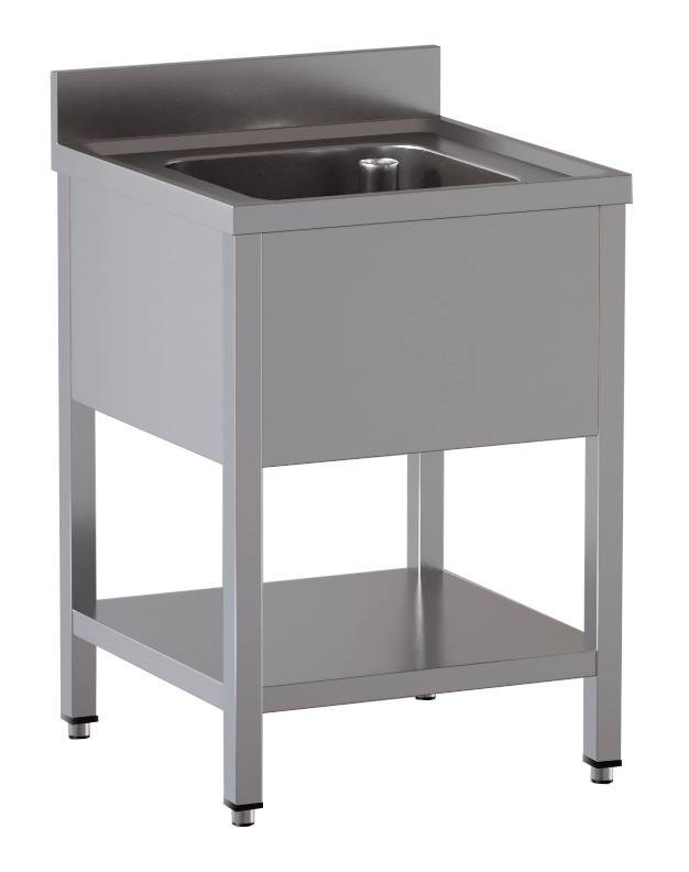 [SPT-ECO660] Spültisch ECO 6x6 mit 1 Becken