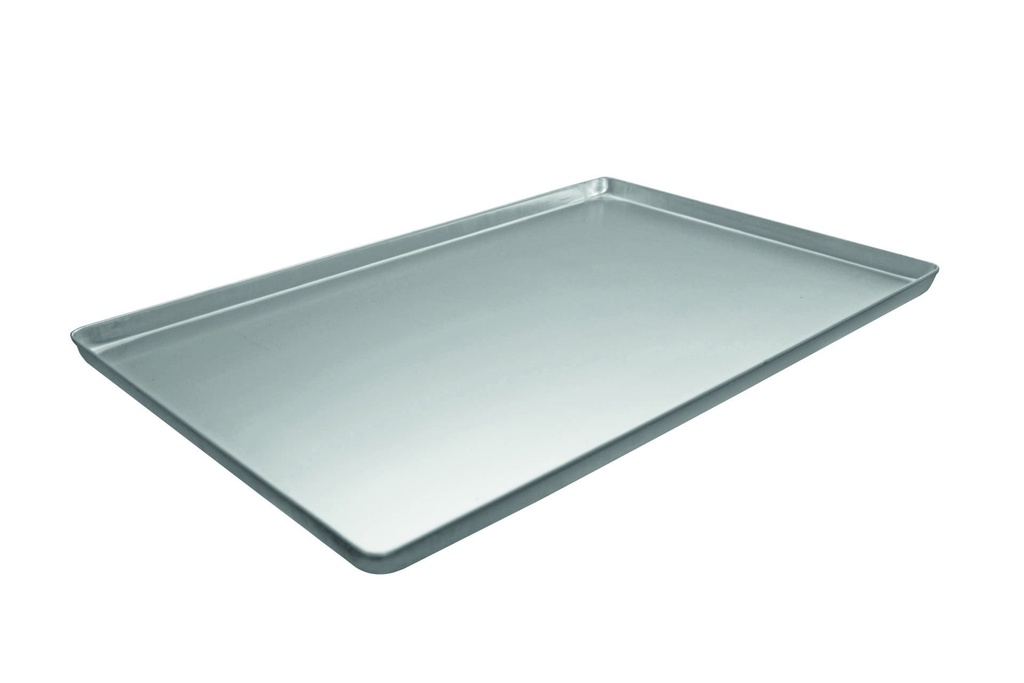 [154050] Ausstell-/Thekenblech aus Aluminium, 600 x 400 x 20 mm, silber