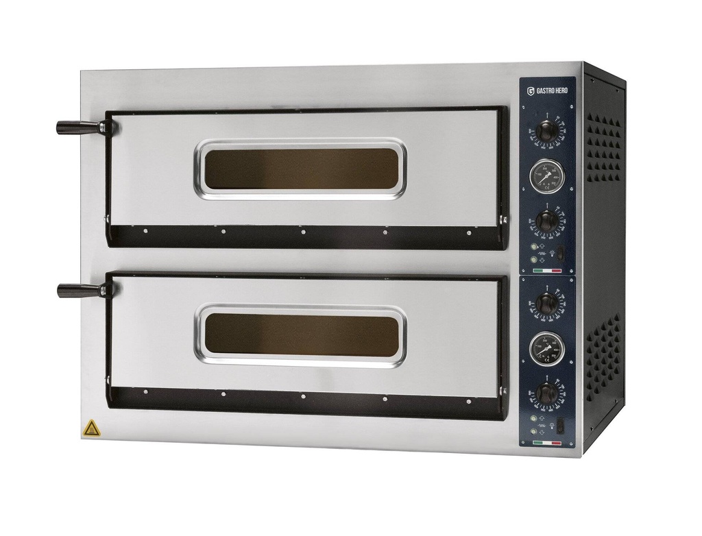 [POEZXR4-36] Pizzaofen PROFI PLUS 4+4x36 cm Vollschamott