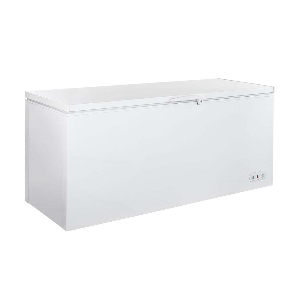 [TKTR-ECO550N] Tiefkühltruhe ECO 550 mit Klappdeckel und 4 Rollen