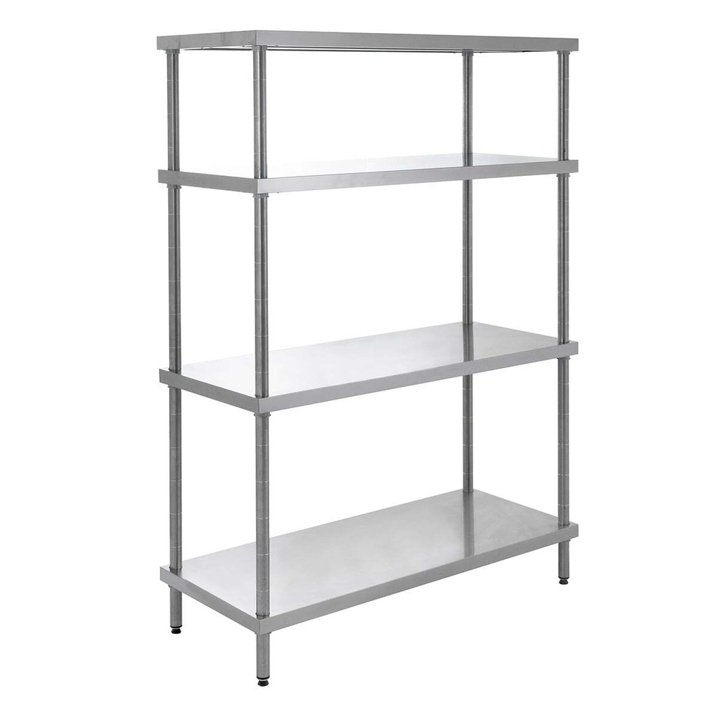 Edelstahl Regal ECO 1500x500x1800 mm