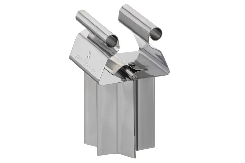 Zimtstern-Ausstecher aus Edelstahl, 50 x 97 mm