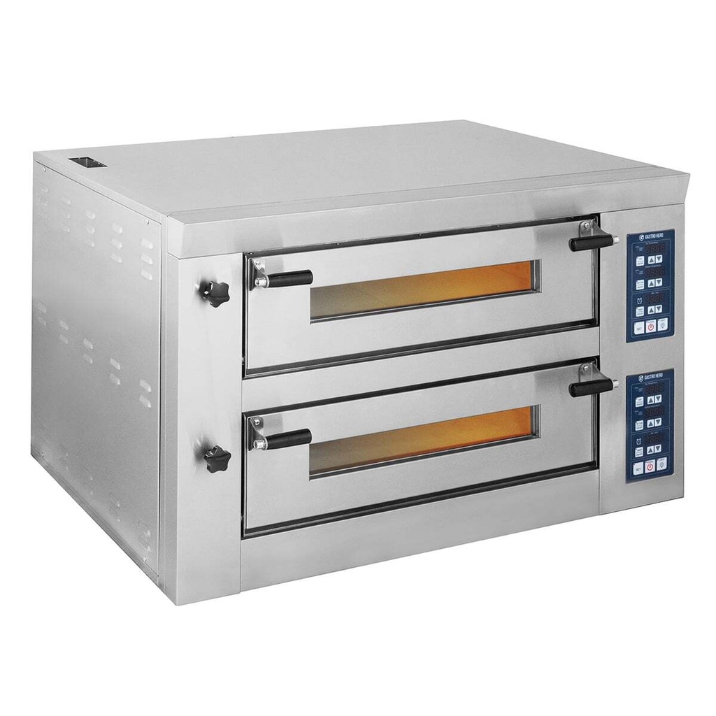 [PZOD-ECO12L] Pizzaofen ECO Digital 6+6x34cm breit