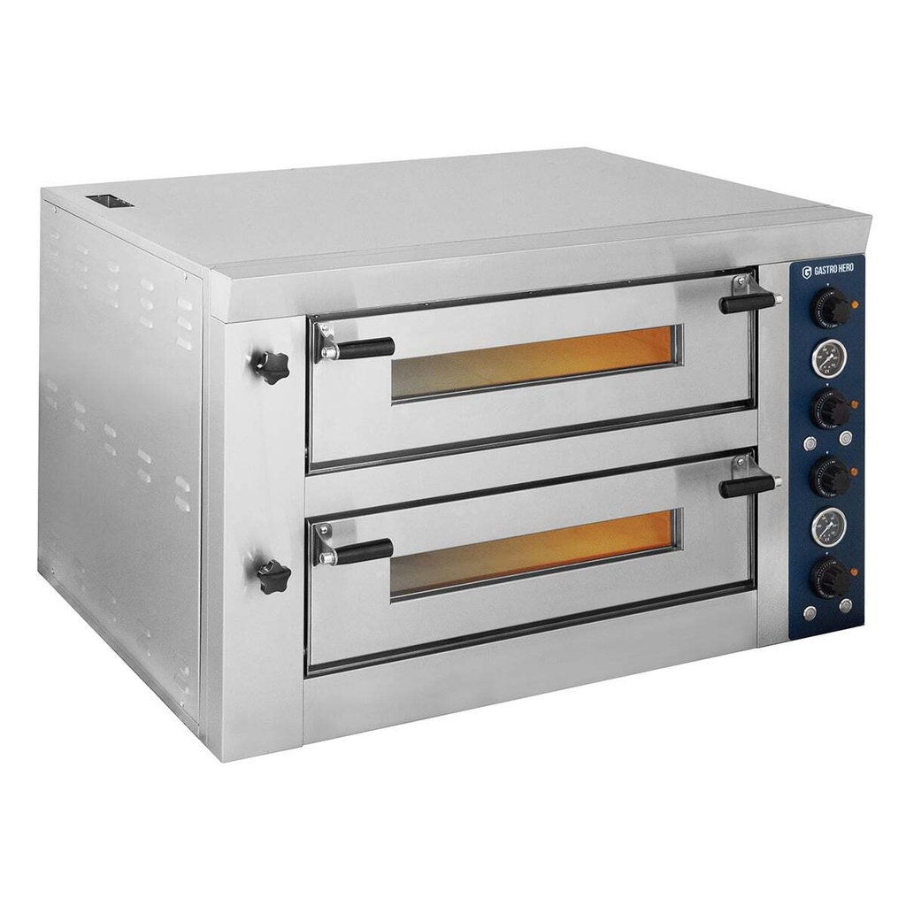 Pizzaofen ECO 6+6x34cm breit