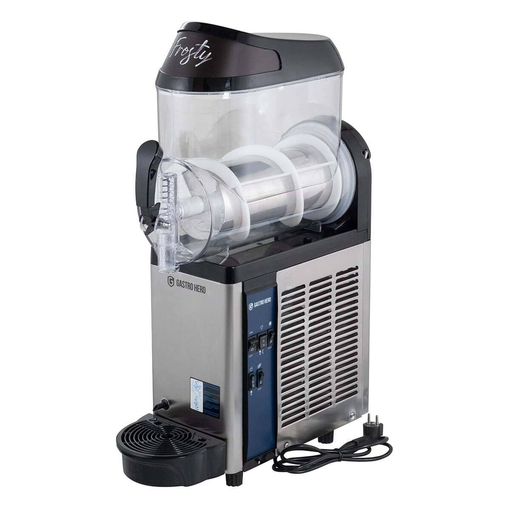 Slush Eis Maschine 1x 12 Liter Edelstahl schwarz