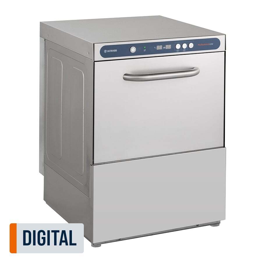 [PROFI-GSM54SL] Geschirrspülmaschine PROFI Digital 54 SL 50x50 cm Korbmaß, mit Reiniger- & Klarspüldosierer, mit Ablaufpumpe, Made in Europe, 400 Volt