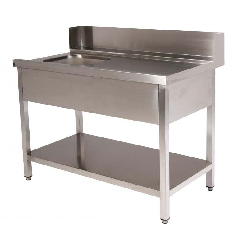 Zulauftisch PROFI 1600 x 700 Rechts für HSM ECO, PROFI & HYPRO