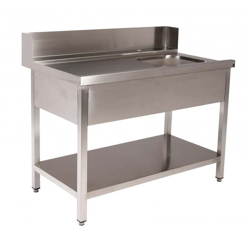 Zulauftisch PROFI 1000 x 700 Links für HSM ECO, PROFI & HYPRO