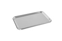 Auslage- / Serviertablett aus Edelstahl, 310 x 210 mm