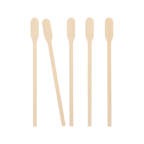 5 x 1000 Rührstäbchen, Holz "pure" 19 cm