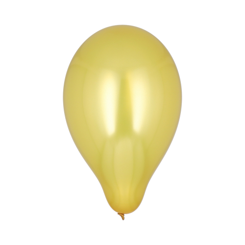 [37348] 5 x 100 Luftballons Ø 25 cm gold