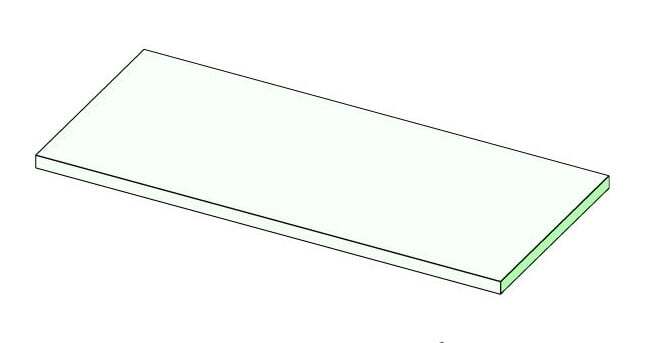 2 x Zwischenboden für Geschirrschrank ECO 18X6