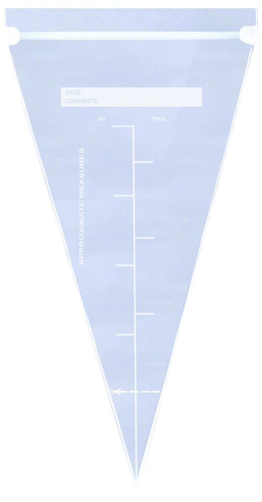 Einweg-Spritzbeutel aus CPE, 320 × 150 mm