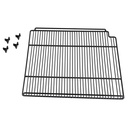 Ein rechtes Rost und vier Clips für GKS-1000KT/GKS-1500KT (schwarz)