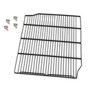 1 Rost rechts (schwarz) und 4 Clips für SC-630FH, SC-630FS