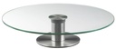 Tortenplatte drehbar aus Glas