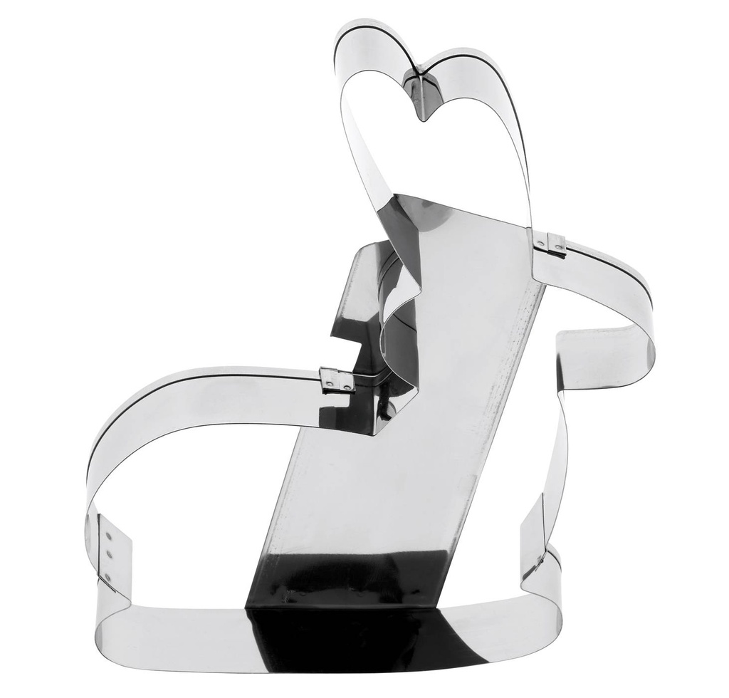 [12208] Ausstecher Osterhase Sitzend