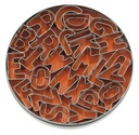 Ausstecher-Satz Buchstaben 26-teilig