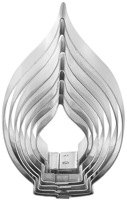 [15012] Ausstecher-Satz Arum Lily Lilie 7-teilig