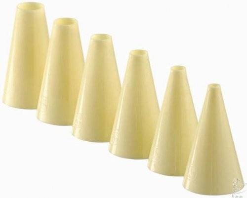 Lochtüllen-Satz 6-teilig aus Kunststoff, ø 3 mm