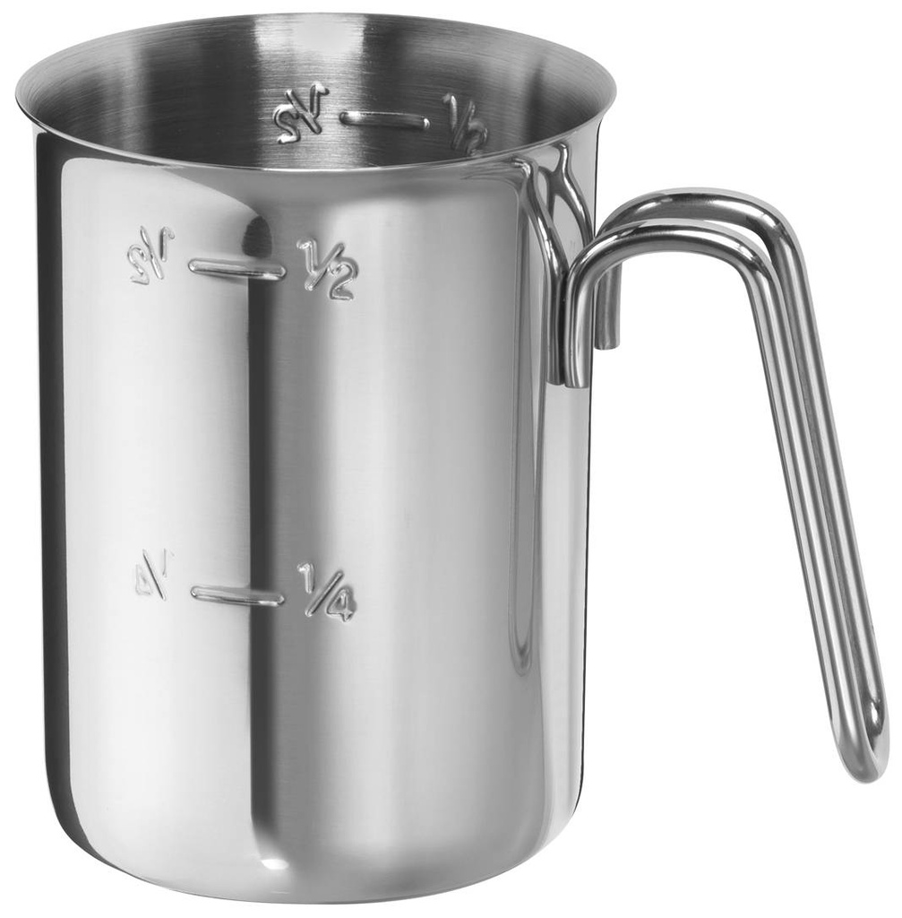 Messbecher aus Edelstahl