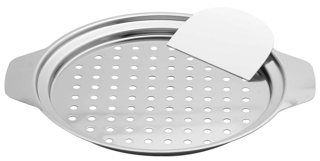 [27331] Spätzleplatte mit Teigkarte, ø 24 mm