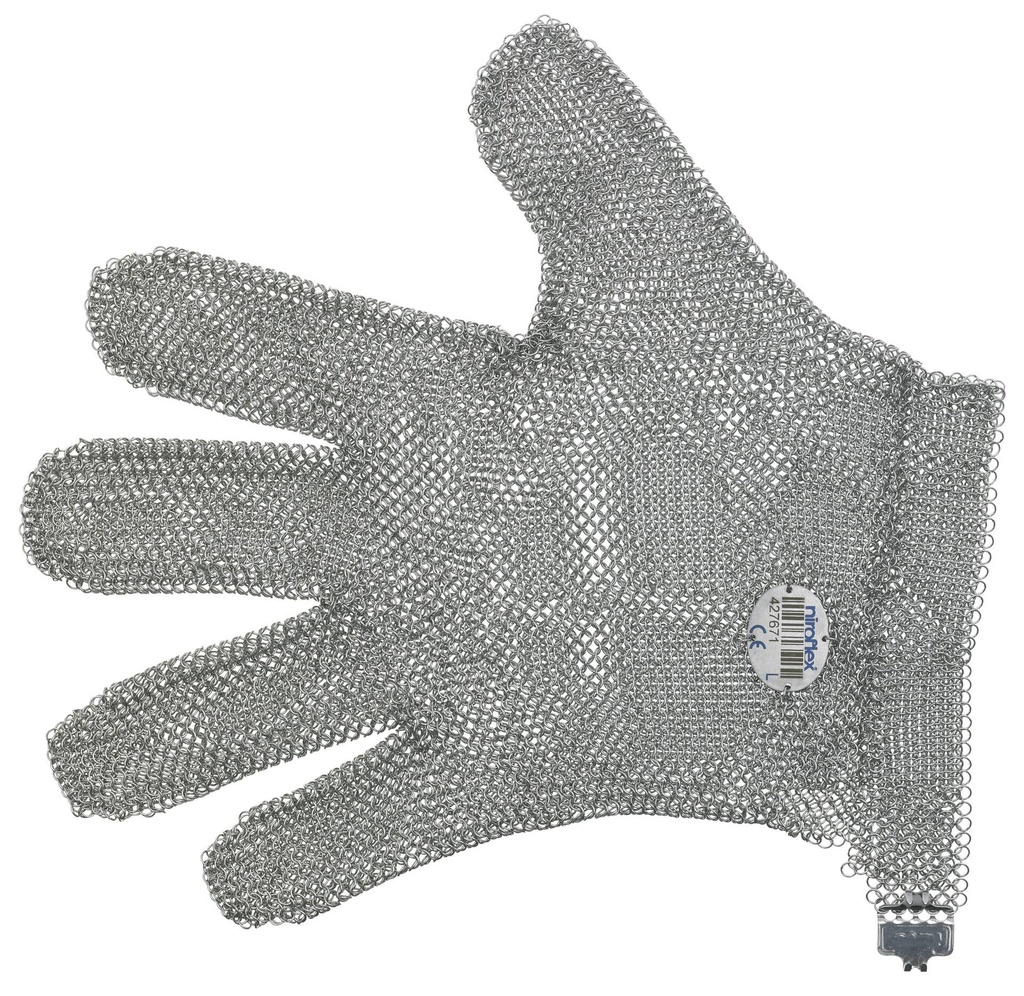 Sicherheitshandschuh aus Edelstahl