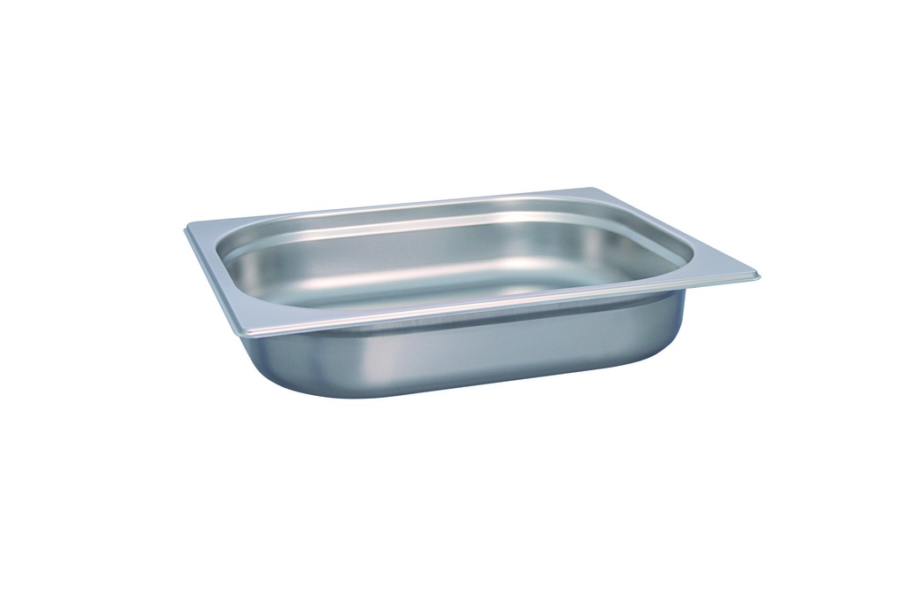 GN 1/2 Behälter aus Edelstahl, 325 x 265 mm, 65 mm