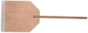 Pizzaschaufel Metallspitze aus Holz, 33 x 41 cm