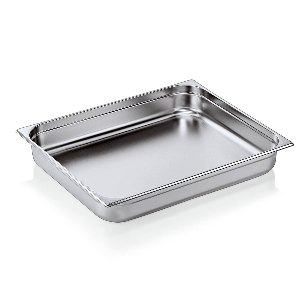 GN-Behälter aus Edelstahl, 650 x 530 mm