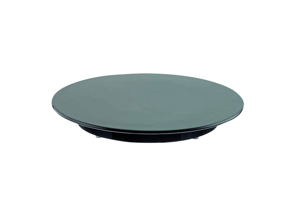 [227125] Tortenplatte aus Melamin, Ø 300 mm, schwarz