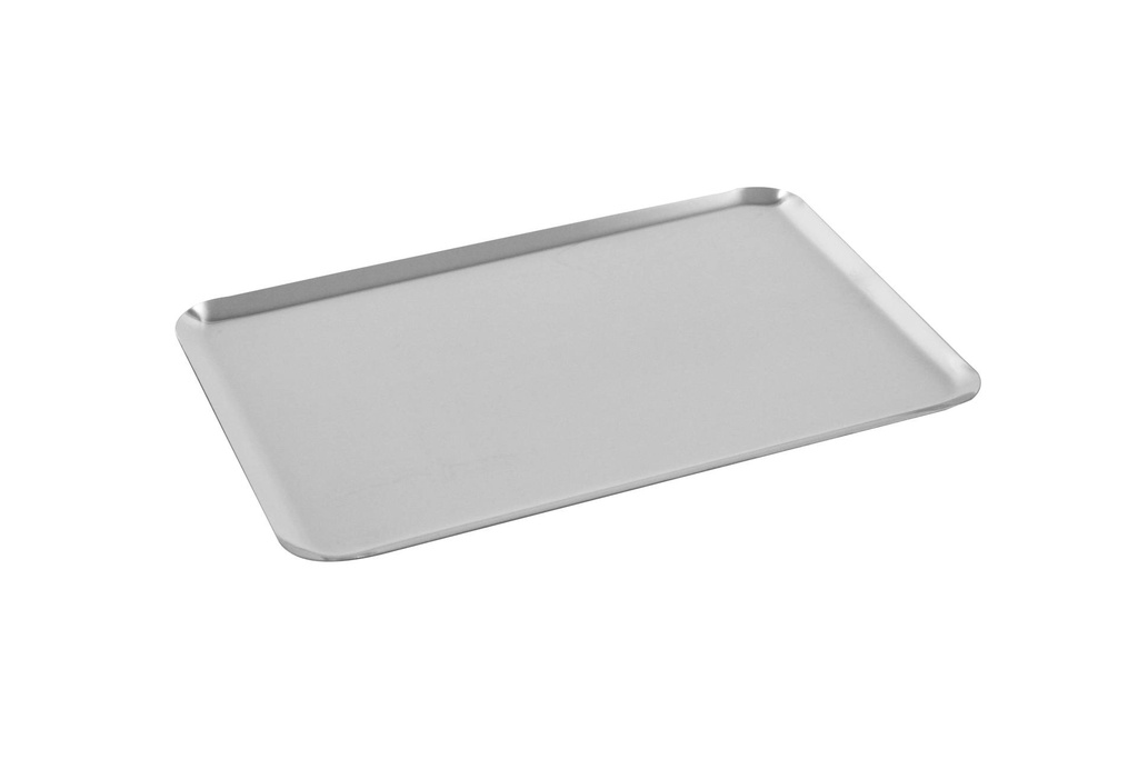 [154033] Auslage- / Serviertablett aus Edelstahl, 320 x 220 mm