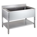 Topfspültisch 1000 x 700 mm