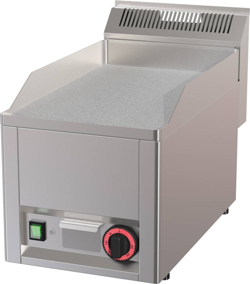 [10112401] KBS Elektro-Grillplatte 1 Heizzone Grillfläche glatt hartverchromt Auftischgerät